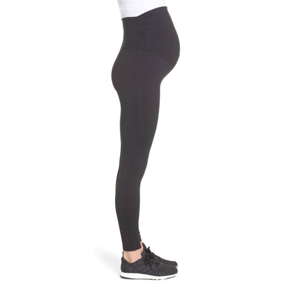 🆕ZELLA Mamasana Maternity Leggings Black X-Small 0-2 - Picture 2 of 16